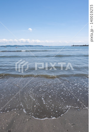 片瀬東浜海岸 江の島の夏 湘南 神奈川 片瀬東浜海岸 江の島の夏 湘南 神奈川 140019255