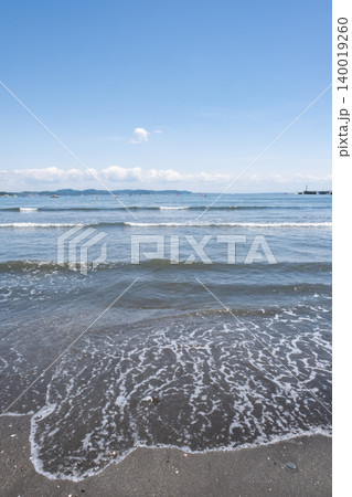 片瀬東浜海岸  江の島の夏  湘南  神奈川 140019260