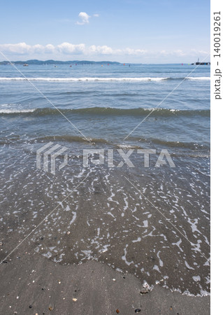 片瀬東浜海岸  江の島の夏  湘南  神奈川 140019261