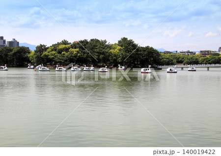 福岡市の大濠公園風景 福岡市の大濠公園風景 140019422