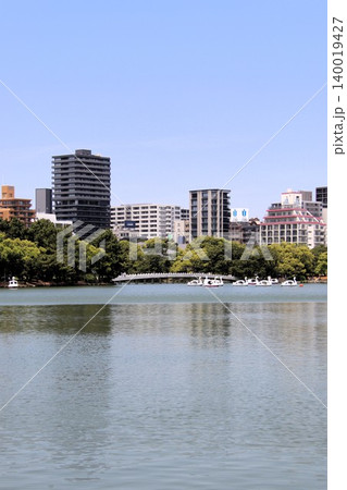 福岡市の大濠公園風景 福岡市の大濠公園風景 140019427