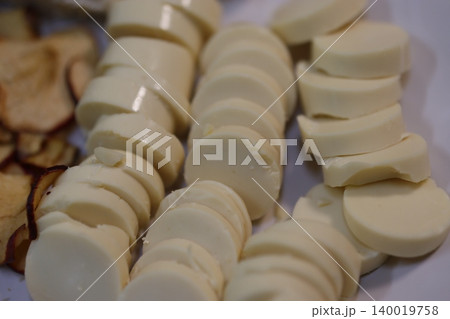 Sliced Cheese and Crackers Platter Sliced Cheese and Crackers Platter 140019758