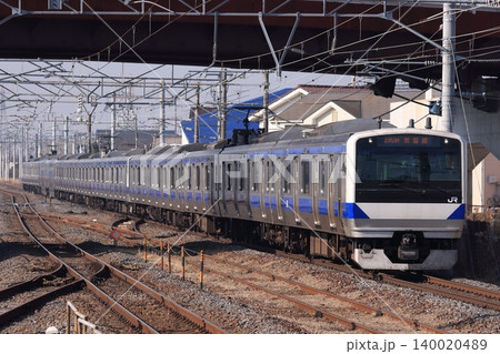 長大編成を組んで常磐線を疾走するE531系電車_2010/12/2撮影_2011/2/4撮影 長大編成を組んで常磐線を疾走するE531系電車_2010/12/2撮影_2011/2/4撮影 140020489