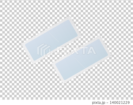 Cooling sheet illustration vector material (fever, heat countermeasures, heatstroke prevention, gel, transparent background, flat, blue) Cooling sheet illustration vector material (fever, heat countermeasures, heatstroke prevention, gel, transparent background, flat, blue) 140021229