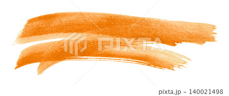 orange brush isolated on transparent background orange watercolor orange brush isolated on transparent background orange watercolor 140021498