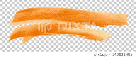 orange brush isolated on transparent background orange watercolor orange brush isolated on transparent background orange watercolor 140021498