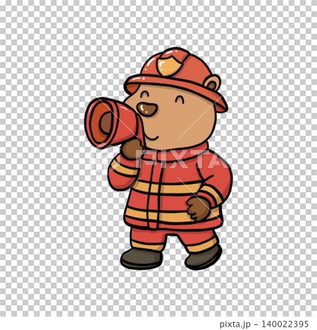 Firefighter Coloring Pages Clipart Set for Kids, Cute Firefighter Illustrations, Printable Coloring Book Pages, Fire Rescue Activity Sheets 140022395