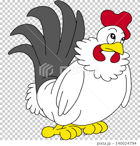 Hand-drawn animal illustration ☆ Chicken Hand-drawn animal illustration ☆ Chicken 140024794