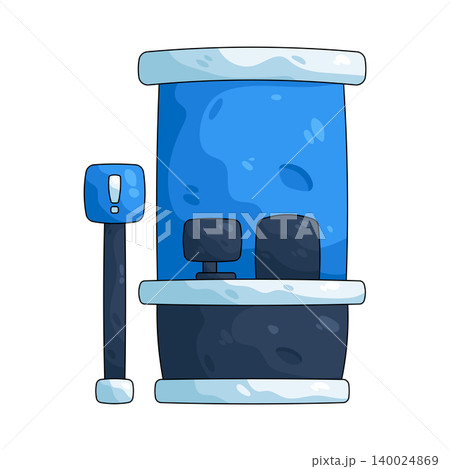Illustration of help desk Illustration of help desk 140024869