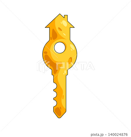 Illustration of key Illustration of key 140024876
