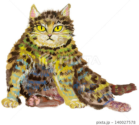ちょっとだけよのポーズの猫 ちょっとだけよのポーズの猫 140027578