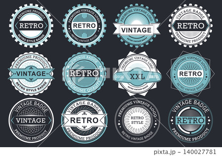 Collection sale labels. Stickers premium quality flat style for social media ads and banners, website badges, marketing, labels and stickers for online shopping templates. Vector illustration. Collection sale labels. Stickers premium quality flat style for social media ads and banners, website badges, marketing, labels and stickers for online shopping templates. Vector illustration. 140027781