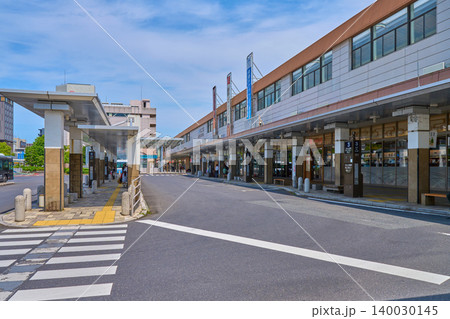 島根県松江市朝日町の松江駅北口とバス乗り場 島根県松江市朝日町の松江駅北口とバス乗り場 140030145