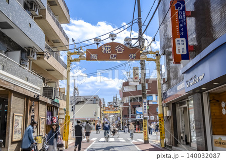 東京都大田区の都市風景 糀谷商店街 東京都大田区の都市風景 糀谷商店街 140032087