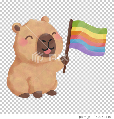 Cute Capybara Pride Month Clipart Bundle, Rainbow LGBTQ Watercolor PNG, Kawaii Pride Animal Illustration Set Cute Capybara Pride Month Clipart Bundle, Rainbow LGBTQ Watercolor PNG, Kawaii Pride Animal Illustration Set 140032440