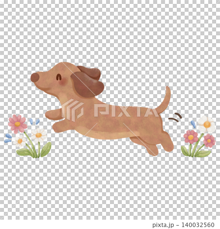 Cute Dachshund Watercolor Clipart Bundle, Kawaii Sausage Dog PNG, Floral Puppy Illustration Set Cute Dachshund Watercolor Clipart Bundle, Kawaii Sausage Dog PNG, Floral Puppy Illustration Set 140032560