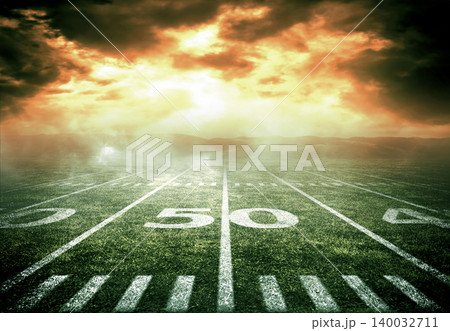 American football stadium background 140032711