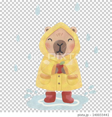 Cute Capybara Rainy Day Watercolor Clipart Bundle, Kawaii Cozy Animal PNG, Umbrella and Rain Illustration Set Cute Capybara Rainy Day Watercolor Clipart Bundle, Kawaii Cozy Animal PNG, Umbrella and Rain Illustration Set 140033441