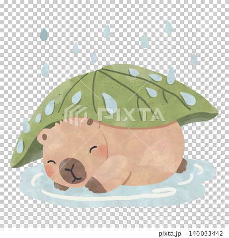 Cute Capybara Rainy Day Watercolor Clipart Bundle, Kawaii Cozy Animal PNG, Umbrella and Rain Illustration Set Cute Capybara Rainy Day Watercolor Clipart Bundle, Kawaii Cozy Animal PNG, Umbrella and Rain Illustration Set 140033442
