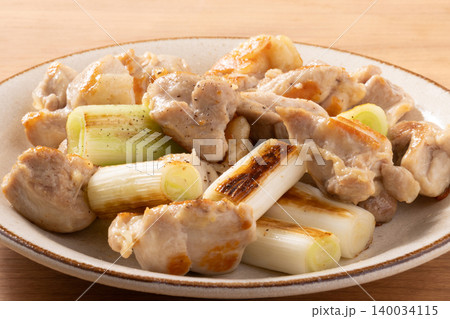 鶏もも ねぎ塩焼き 鶏もも ねぎ塩焼き 140034115