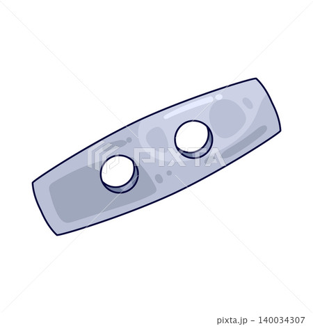 Illustration of Plastic Connector Illustration of Plastic Connector 140034307