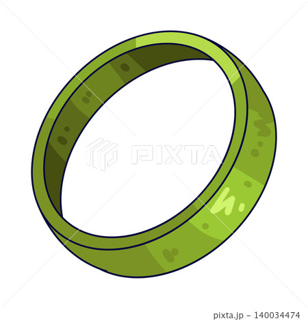 Illustration of Plastic Ring Illustration of Plastic Ring 140034474