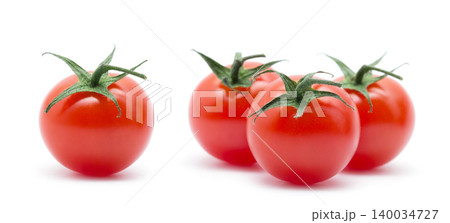 Cherry tomatoes on white Cherry tomatoes on white 140034727