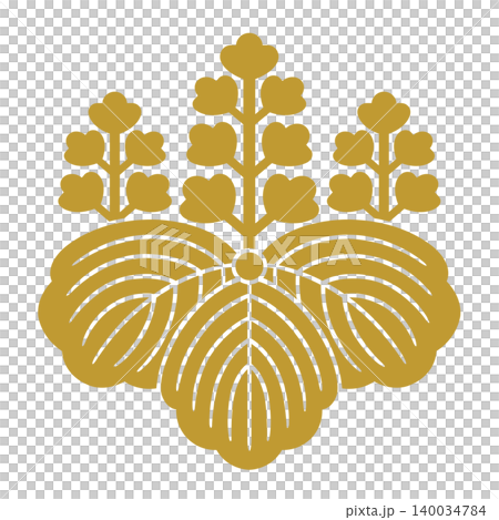 Family crest: Paulownia crest (5-7 paulownia) Family crest: Paulownia crest (5-7 paulownia) 140034784