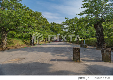 会津若松城 北出丸口の風景 140035396