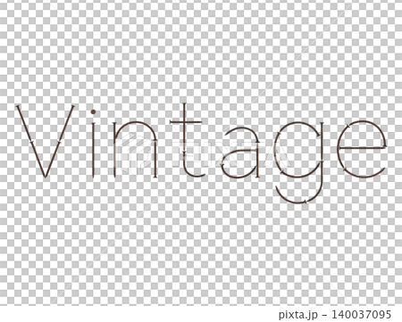 錆びた釘の英文字Vintage 錆びた釘の英文字Vintage 140037095
