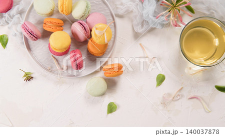 French sweet macarons French sweet macarons 140037878