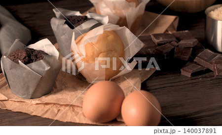 Delicious homemade muffins Delicious homemade muffins 140037891