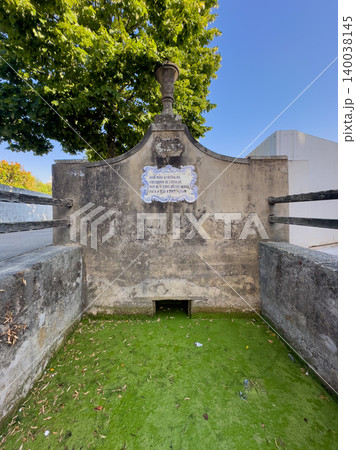 An old stone public water fountain, Fonte da Vila in Ovar An old stone public water fountain, Fonte da Vila in Ovar 140038145