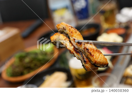 Traditional Korean Style BBQ Grilled Freshwater Eel Traditional Korean Style BBQ Grilled Freshwater Eel 140038360