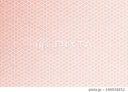 キラキラ輝く繊細な淡い赤色の模様に白い籠目柄を重ねた背景画像10 140038852
