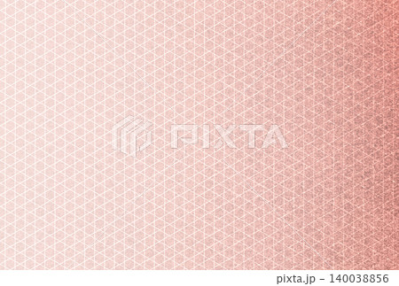キラキラ輝く繊細な淡い赤色の模様に白い籠目柄を重ねた背景画像14 140038856