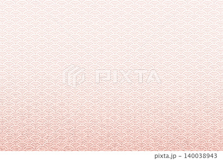 キラキラ輝く繊細な淡い赤色の模様に白い七宝柄を重ねた背景画像2 キラキラ輝く繊細な淡い赤色の模様に白い七宝柄を重ねた背景画像2 140038943