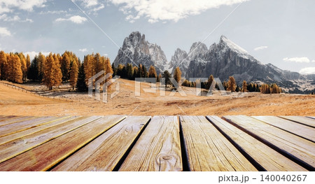 Great autumn view of the top Tofana di Rozes and Cinque Torri range in Dolomites, South Tyrol. Location Cortina d'Ampezzo, Italy, Europe. Beauty of mountains world. Great autumn view of the top Tofana di Rozes and Cinque Torri range in Dolomites, South Tyrol. Location Cortina d'Ampezzo, Italy, Europe. Beauty of mountains world. 140040267