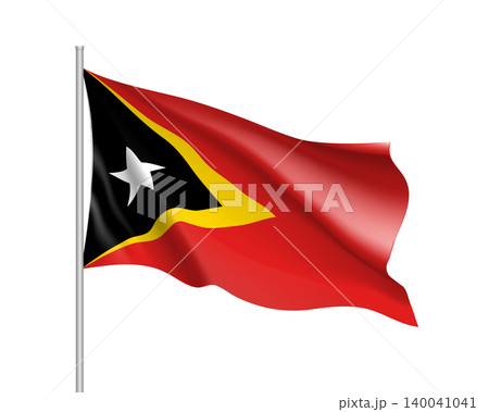 National flag of East Timor. National flag of East Timor. 140041041