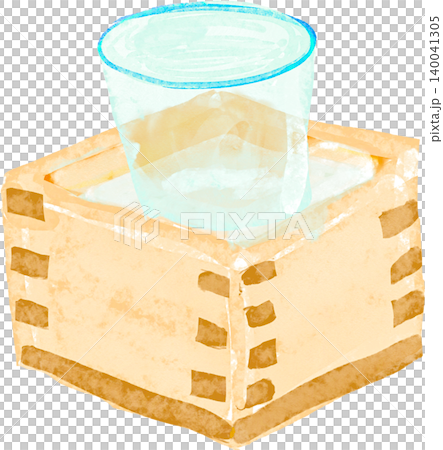 木製酒杯的插圖 木製酒杯的插圖 140041305