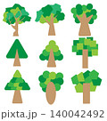 tree green art cartoon leaf 140042492