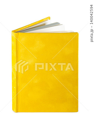 close up of a blank velour fluffy notebook on white background with clipping path close up of a blank velour fluffy notebook on white background with clipping path 140042594