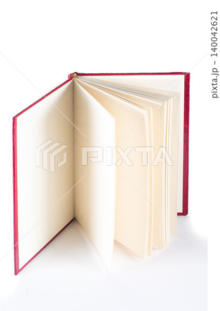 close up of a blank velour fluffy notebook on white background with clipping path close up of a blank velour fluffy notebook on white background with clipping path 140042621