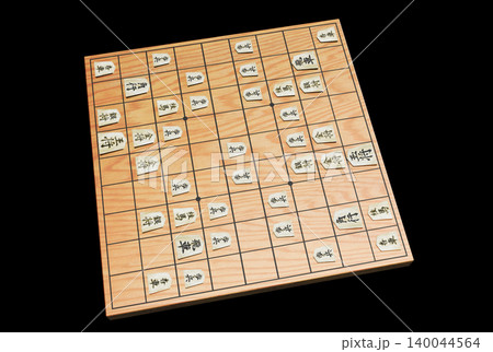 将棋(3DCG)対局 黒バック 将棋(3DCG)対局 黒バック 140044564