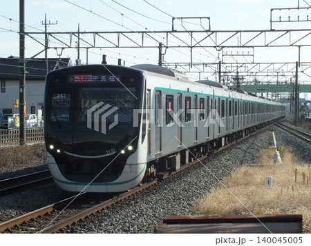 東武日光線を走る東急電鉄2020系(杉戸高野台駅にて撮影) 140045005