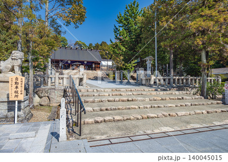 兵庫 廣田神社の境内風景 兵庫 廣田神社の境内風景 140045015