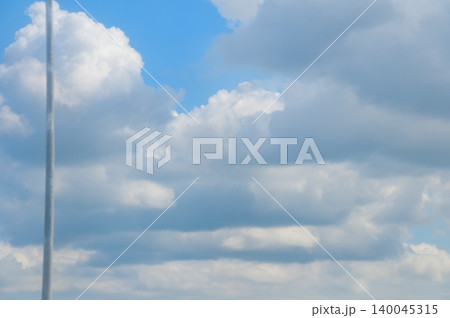 Beautiful and dramatic skyscape and cloudscape. Blue sky and clouds. Nature and background use. Beautiful and dramatic skyscape and cloudscape. Blue sky and clouds. Nature and background use. 140045315