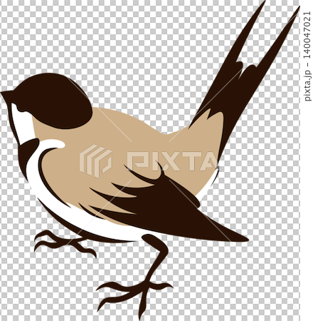 Swallow bird clipart traditional chinese brush painting style 140047021