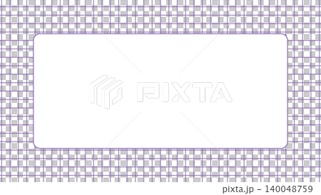 Grid memo frame, horizontal, purple background material, white border, rounded corners, simple, with writing space, grid, purple Grid memo frame, horizontal, purple background material, white border, rounded corners, simple, with writing space, grid, purple 140048759