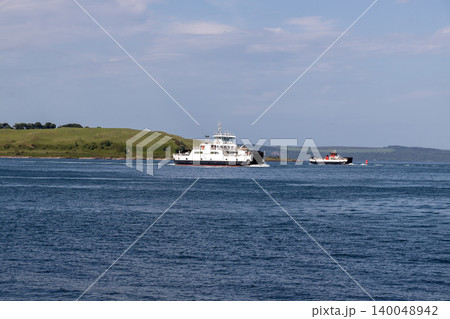Car and Passenger Ferry Boats Sailing to and from the Isle of Cumbrae and Largs in Western Scotland Car and Passenger Ferry Boats Sailing to and from the Isle of Cumbrae and Largs in Western Scotland 140048942